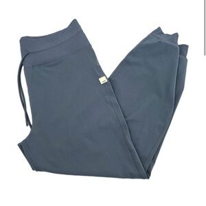 Vuori Light Azure Blue High-Rise Adjustable Waist Joggers | Size XL